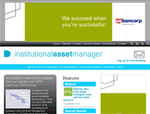 Tablet Screenshot of institutionalassetmanager.co.uk